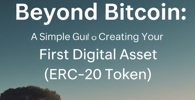Beyond Bitcoin: A Simple Guide to Creating Your First Digital Asset (ERC-20 Token)